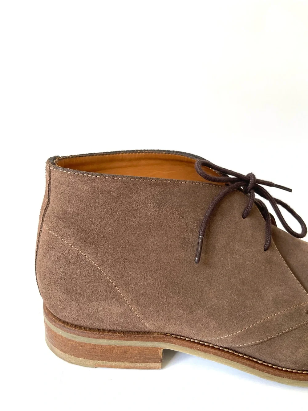Bexley Warwick Chukka Boot Suede Leather Size 44 EU / US 10.5